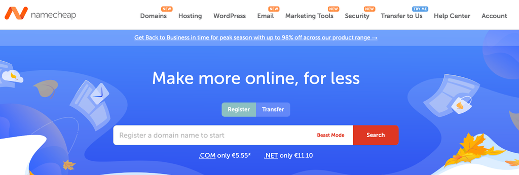 Namecheap | GoAff