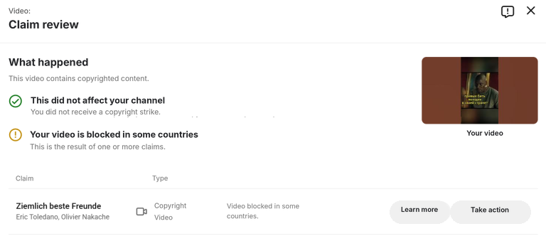 YouTube account blocking — GoAff