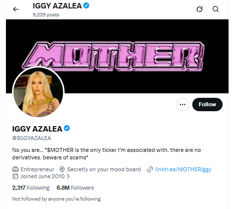 Аккаунт Iggy Azalea - GoAff