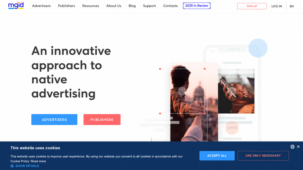 Red de publicidad nativa MediaGo — GoAff